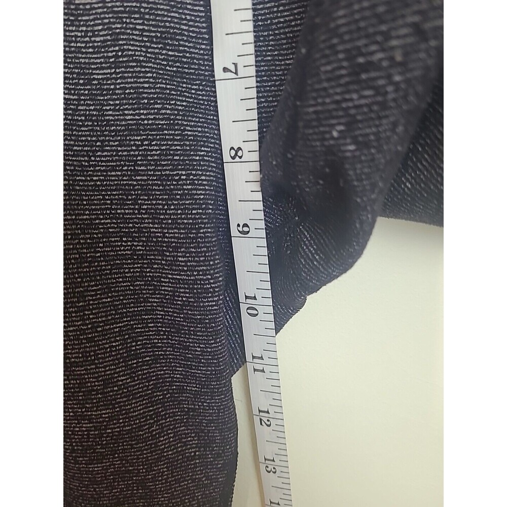 Tuff Athletics Womens Capri Leggings Gray Color Block Activewear Workout Size XL - Picture 8 of 13